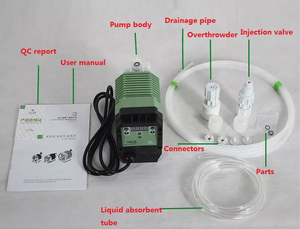 HUAMO Concentrated Sulfuric Acid Scale Inhibitor Corrosion Resistant Mechanical <strong>Electromagnetic</strong> Diaphragm Meter Flow <strong>Dosing</strong> <strong>Pump</strong> - Product Image 5