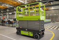 Plateforme élévatrice à ciseaux ZS1212HD 12M, nouvelle plateforme élévatrice électrique, batterie au lithium, capacité de 3 personnes, empattement de 1850 mm, moteur de 4,5 kW
