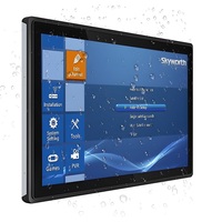 23.8" Embedded Industrial Touch Screen Monitor IP65 Waterproof Rugged PCAP Display HDM I VGA 12V 24V for CNC Machine & Kiosk CE