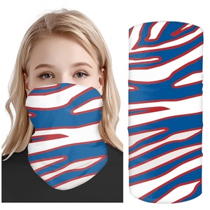 Individuelles Design Fußball Buffalo Zebra Druck-Gesichtsmaske Gesichtsbezug und Bandana - Product Image 6