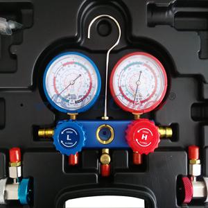 Herramienta para <span class=keywords><strong>Aire</strong></span> <span class=keywords><strong>Acondicionado</strong></span> Automotriz ACTECmax AC.137.050 Manifold de 2 Vías Antigolpes de Precisión para Sistemas de Refrigeración y <span class=keywords><strong>Aire</strong></span> <span class=keywords><strong>Acondicionado</strong></span> - Product Image 4
