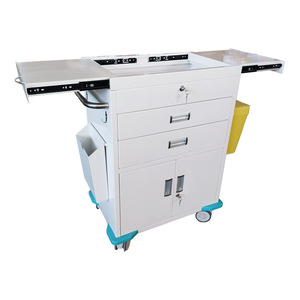 Carrito de Tratamiento Médico de Acero y Plástico para Uso Hospitalario, Guangzhou Overseas Chinese, 760x500x880mm - Product Image 3