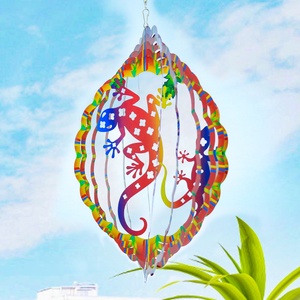 Wholesale Hanging 3d <b>Wind</b> <b>Spinner</b> Stainless Steel for Outdoor & Indoor Decorations, 12 Inch <b>Wind</b> <b>Spinner</b> for Christmas Ornament - Product Image 5