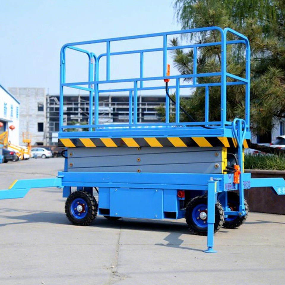 ZOOMLION Hydraulic Electric Manual Scissor Lift Table 9M Construction ...