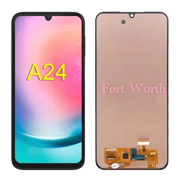 For SamsungA24 Incell Screen Assembly A245f Mobile Phone LCD Screen Display Internal and External Integrated Assembly with Frame