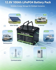 แบตเตอรี่ลิเธียมไอรอนฟอสเฟต 12.8V แบบดัดแปลงสำหรับระบบพลังงานแสงอาทิตย์ ชุดแบตเตอรี่ลิเธียมไอรอนฟอสเฟต LifePO4 - Product Image 3