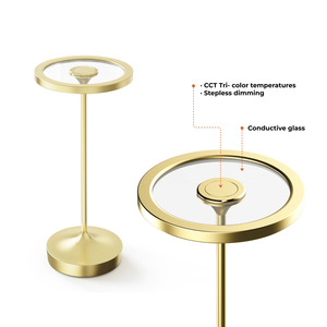 <span class=keywords><strong>Lampada</strong></span> <span class=keywords><strong>da</strong></span> Tavolo Ricaricabile Wireless con Controllo Touch, Design Moderno e Semplice per Arredamento Casa, Soggiorno, <span class=keywords><strong>Scrivania</strong></span> e Comodino - Product Image 3