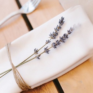 40*40cm Natural Flax Custom LOGO Organic Fabric Solid Color Scalloped <b>Table</b> <b>Cloth</b> White <b>Linen</b> Napkin Placemat for Wedding - Product Image 4