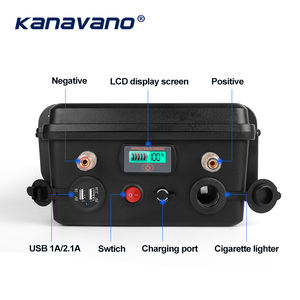 Batteria portatile a ciclo profondo 12V 40ah batteria impermeabile da esterno RV da campeggio - Product Image 2