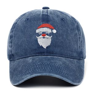 Nouveaux sports de plein air Vintage père noël brodé lavé à l'eau parasol respirant coupe-vent chapeau de Baseball - Product Image 2