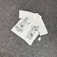 Chemise à manches courtes unisexe American Streetwear Aime Leon Dore à imprimé floral, respirante, infroissable, col rabattu, été