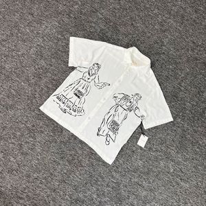 Chemise à manches courtes unisexe American Streetwear Aime Leon Dore à imprimé floral, respirante, infroissable, col rabattu, été - Product Image 3