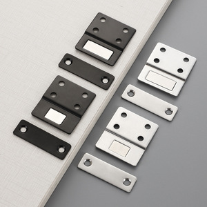 Wuxin Haopin Tope Magnético para Puerta de Armario de Acero Inoxidable, Invisible, Montado en Pared, 90 Grados, para Cajones y Puertas de Ropa - Product Image 3