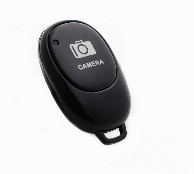 Mini Wireless Remote Shutter IOS Android Mobile Phone Selfie Blue Tooth Shutter LED Light ABS Material Mini Camera Switch Button
