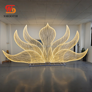 <span class=keywords><strong>Fondo</strong></span> de Escenario con <span class=keywords><strong>Forma</strong></span> de Cisne para Bodas, Personalizado, con Soporte, Arco de Luz Cálida para Decoración de Eventos y Fiestas - Product Image 6
