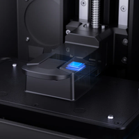 Printer 3D Resin ELEGOO Saturn 4 Ultra 12K, dengan Penyetelan Otomatis Cerdas, LCD 12K 10-Inci, Kecepatan Pencetakan Lebih Cepat 150mm/jam