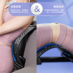 Dispositivo de Alivio para la Espalda Baja WELLDAY, Corrector de Postura en Forma de U, Soporte Lumbar Ortopédico para Aliviar el Dolor de Espalda y Alineación Espinal - Product Image 3