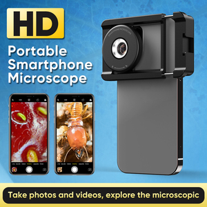 APEXEL-lente <span class=keywords><strong>Macro</strong></span> HD para teléfono, adaptador Universal de bolsillo para teléfono, abrazadera 100X LED, lente de microscopio con filtro CPL - Product Image 5