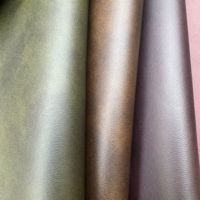 Cuir synthétique PU Napa gaufré effet peau de porc pour doublure de chaussures