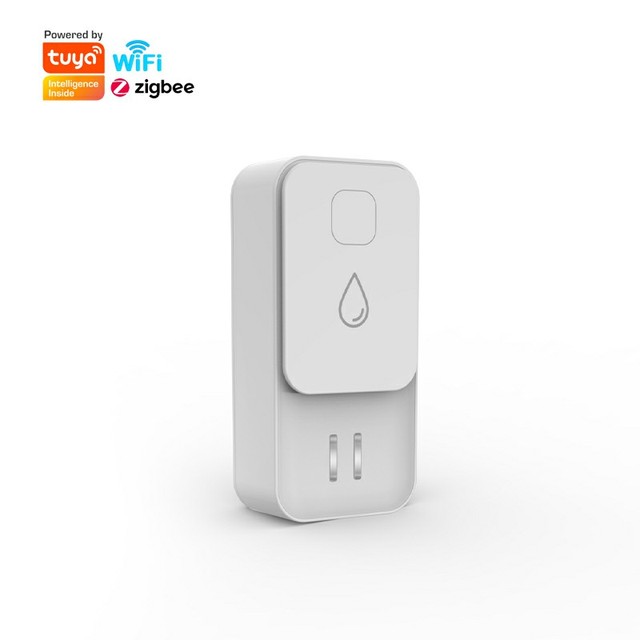 RSH New WiFi Smart Water Sensor Alarm 110dB Wireless Tuya ZigBee Water Leak Detector for Alexa Google Home