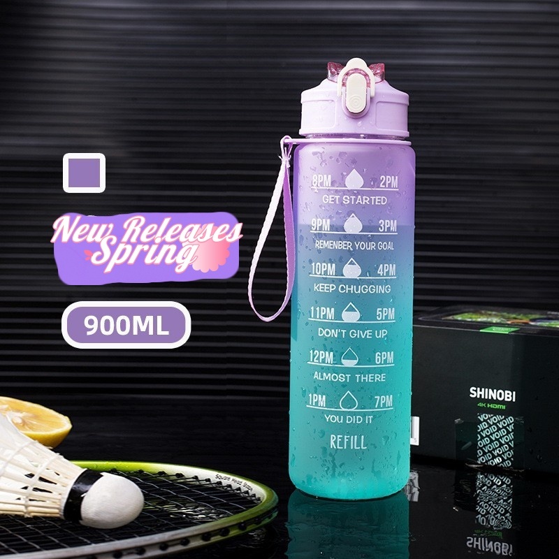 Gradient blue 900ml (including standard stickers)