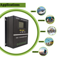 Système de contrôleur de charge solaire domestique SUYEEGO 12/24/36/48V Auto 60A 80A 100A