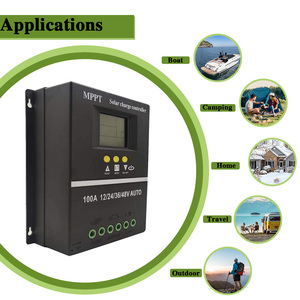 Suyeego nhà năng lượng mặt trời CHARGE CONTROLLER hệ thống 12/24/36/48V tự động 60A 80A 100A năng lượng mặt trời charge controller - Product Image 5