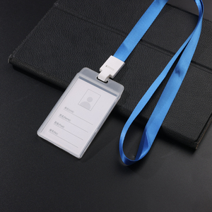 <span class=keywords><strong>ID</strong></span> Tên huy hiệu mềm PVC nhựa chủ thẻ Vinyl tùy chỉnh rõ ràng trường hợp chủ thẻ - Product Image 2