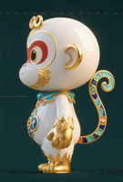 Produit créatif du patrimoine culturel immatériel : Singe en cloisonné