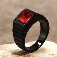Bijou multicolore bracelet carré titane acier hommes et femmes anneau ins niche haute qualité sens lumière luxe mode tempérament