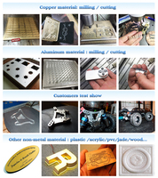 Máquina de Grabado y Fresado CNC 6060 de 600x600mm para Aluminio, Cobre, Latón y Acero, con Tallado en Relieve 3D