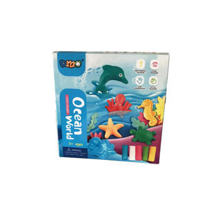 Juego de masa de modelado de 6 temas (30 paquetes)-No tóxico y seguro para niños-Serie Ocean/Farm/Fruit/Food - Product Image 5