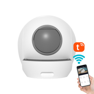 Pawty <span class=keywords><strong>Pura</strong></span> <span class=keywords><strong>Max</strong></span> Boîte à litière pour chat autonettoyante automatiquement International Global Version 100% fonctionne avec l'application - Product Image 1