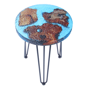 Hot Bán Nhà Máy Giá Đại Dương Phong Cách Tác Phẩm Nghệ Thuật Gỗ Tự Nhiên Nhựa Epoxy Bàn Trà Cho Trang Chủ Cửa Hàng Trang Trí - Product Image 2