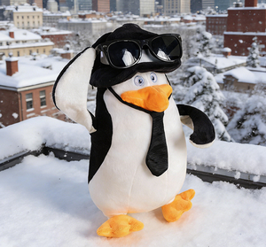 Peluche personnalisée <span class=keywords><strong>pingouin</strong></span> de <span class=keywords><strong>Madagascar</strong></span>, jouet en peluche doux, poupée oiseau mignonne, oreiller <span class=keywords><strong>pingouin</strong></span> moelleux pour enfants, cadeau et décoration intérieure - Product Image 6