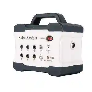 Hot Selling Outdoor Home Lighting System Off-Grid Solar System 15W Lead-Acid Battery Solar Kit Power Supply Group