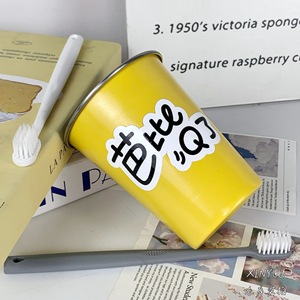 Gobelet à bain de bouche en acier inoxydable Xinrong, design cartoon, portable et durable pour l'hygiène buccale - Product Image 3