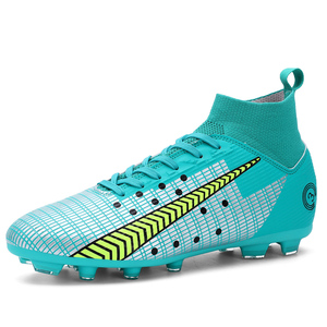 Nouveauté Stock d'origine <span class=keywords><strong>Messi</strong></span> vente en gros chaussures de football pour hommes et femmes tendance rétro haut pieds larges solides entraînement de sport match - Product Image 3