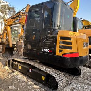 Potente y Duradera Excavadora SANY SY60C con Excelente Maniobrabilidad para Excavaciones, Precio Económico, Disponible en Stock - Product Image 2