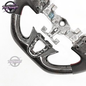 Volant de voiture en fibre de carbone à succès pour Renault Megane <span class=keywords><strong>3</strong></span> 3RS Clio4 Rs - Product Image 3