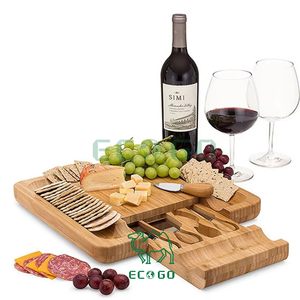 Top vente <span class=keywords><strong>planche</strong></span> à <span class=keywords><strong>fromage</strong></span> en bambou pour <span class=keywords><strong>charcuterie</strong></span> ensemble <span class=keywords><strong>de</strong></span> couteaux avec poignée ensemble <span class=keywords><strong>de</strong></span> <span class=keywords><strong>planche</strong></span> à <span class=keywords><strong>fromage</strong></span> en bois d'acacia en bois <span class=keywords><strong>de</strong></span> bambou - Product Image 4