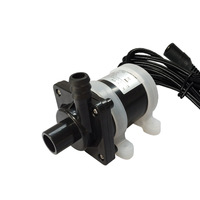 Pompa Air Celup Mikro Kecil DC 24v 12 Volt Tekanan Tinggi untuk Air Panas dan Air Mancur