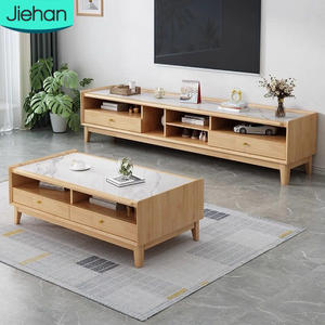 Muebles <span class=keywords><strong>de</strong></span> Sala <span class=keywords><strong>de</strong></span> Estar <span class=keywords><strong>de</strong></span> Diseño <span class=keywords><strong>Simple</strong></span> a Precio <span class=keywords><strong>de</strong></span> Mayoreo, Juego <span class=keywords><strong>de</strong></span> Mesa <span class=keywords><strong>de</strong></span> Centro y Mueble para <span class=keywords><strong>TV</strong></span> Moderno Cuadrado <span class=keywords><strong>de</strong></span> Nogal con Superficie <span class=keywords><strong>de</strong></span> Piedra Sinterizada - Product Image 1