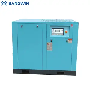 Electric silent oil free screw type 7.5kw 15kw 22kw 37kw 75kw air compressor 8bar 10bar 13bar with CE for Industrial