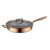 Set Peralatan Masak Profesional Chef Classic 12 pcs, Tutup Kaca, Wajan Penggorengan Anti Lengket Hibrida, Panci Tumis, Panci Casserole Dapur