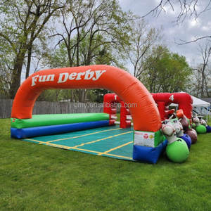 GMY Gonflable Offre Spéciale Piste <span class=keywords><strong>de</strong></span> <span class=keywords><strong>Course</strong></span> <span class=keywords><strong>de</strong></span> <span class=keywords><strong>Chevaux</strong></span> Gonflable <span class=keywords><strong>Course</strong></span> <span class=keywords><strong>de</strong></span> <span class=keywords><strong>Chevaux</strong></span> Derby Gonflable Jeux <span class=keywords><strong>de</strong></span> Team Building - Product Image 1