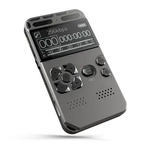 Professional Voice Recording Device Time Display Large Screen Digital Voice Audio Recorder Dictaphone MP3 Player