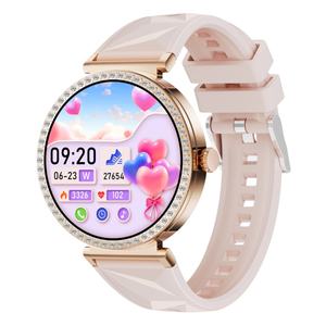Reloj Inteligente GPS de Moda para Mujer, Monitor de Ritmo Cardíaco, Sueño y Estrés, Llamadas por Bluetooth, Recordatorio de Mensajes, Reloj Inteligente con <span class=keywords><strong>Pago</strong></span> - Product Image 4