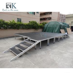 Non-slip Platform Stage Outdoor Events Easy Install Portable Staging - Product Image 2