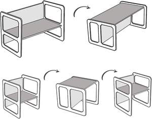 Conjunto de Sillas de Madera Acogedoras para el Hogar, Guardería, Sala de Juegos, Biblioteca, Centro de Libros, Muebles Infantiles - Product Image 2